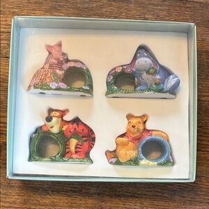 Disney Winnie the Pooh Character Napkin Holders - Multicolor